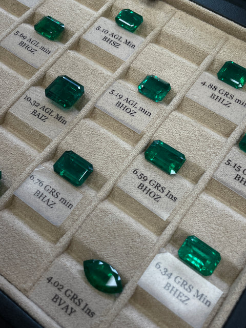 Zambian emeralds