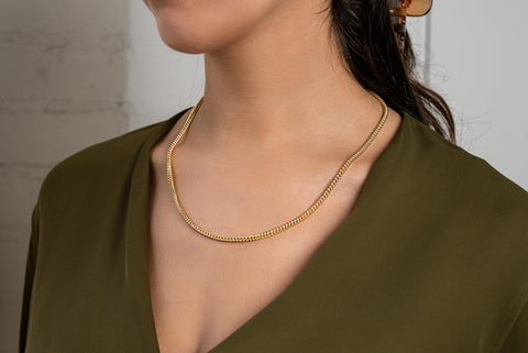Medium franco chain necklace